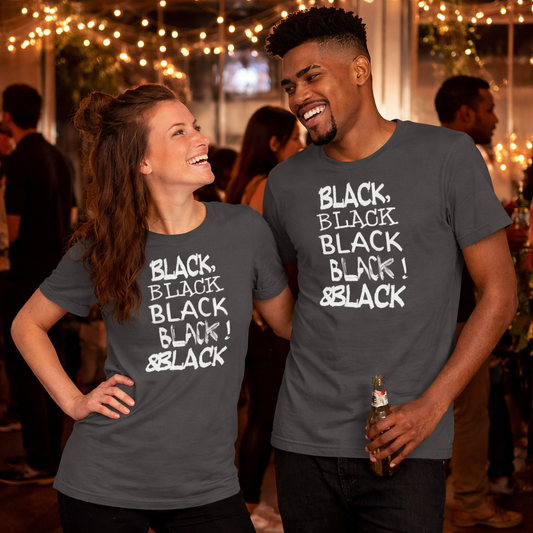 BLACK BLACK BLACK - TEE